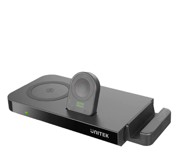 UNITEK Ładowarka indukcyjna 48W 6w1 + powerbank - 1184036 - zdjęcie